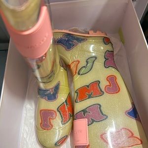 GIRLS MARC JACOBS RAIN BOOTS